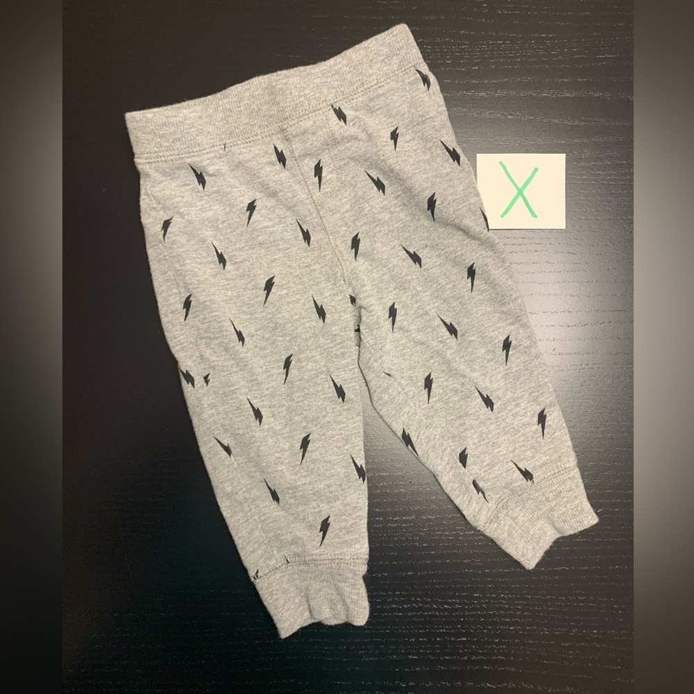 ⭐️4/$5.00⭐️ George 6-12m Lightning Print Joggers